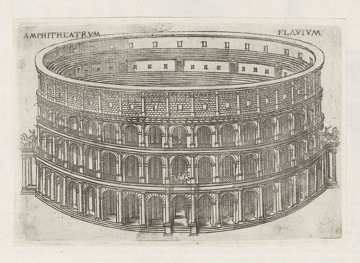 Hvordan så Colosseum ut da det først ble bygget?