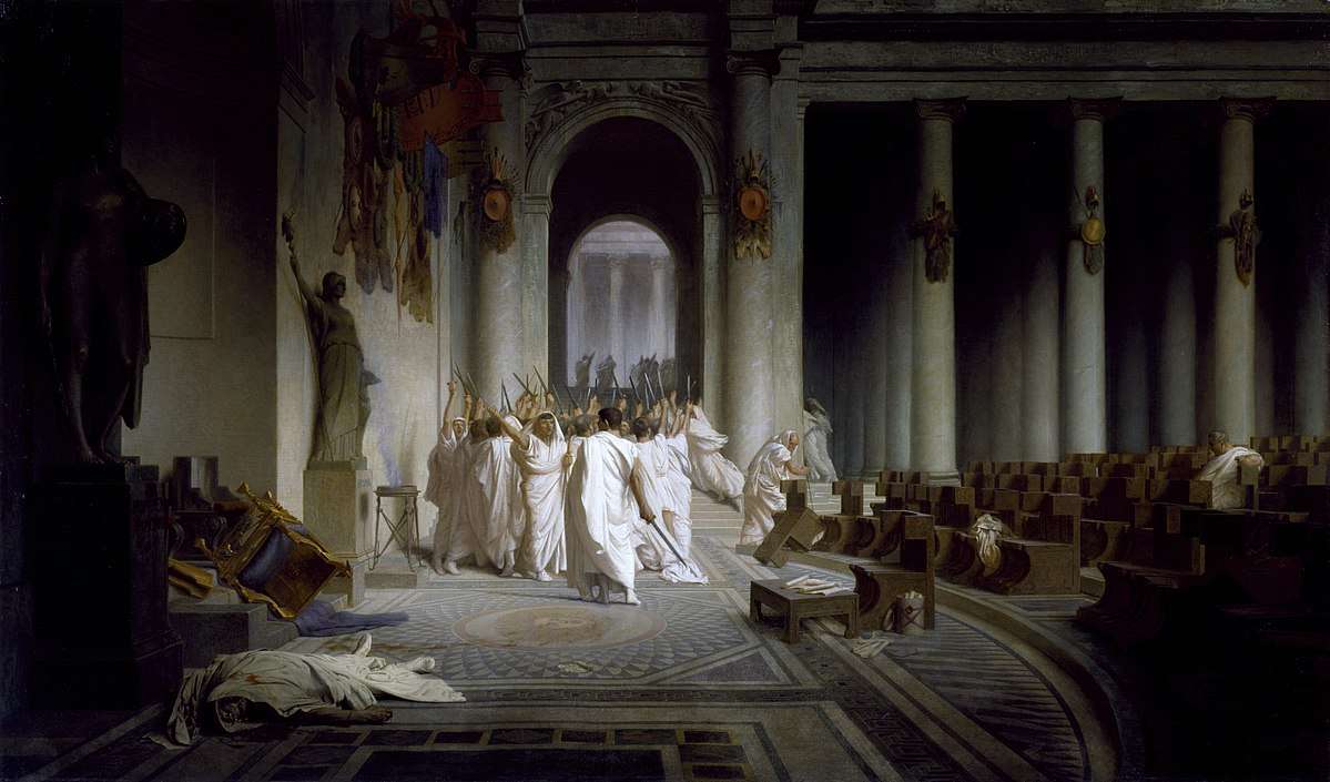 Julius Cæsar død