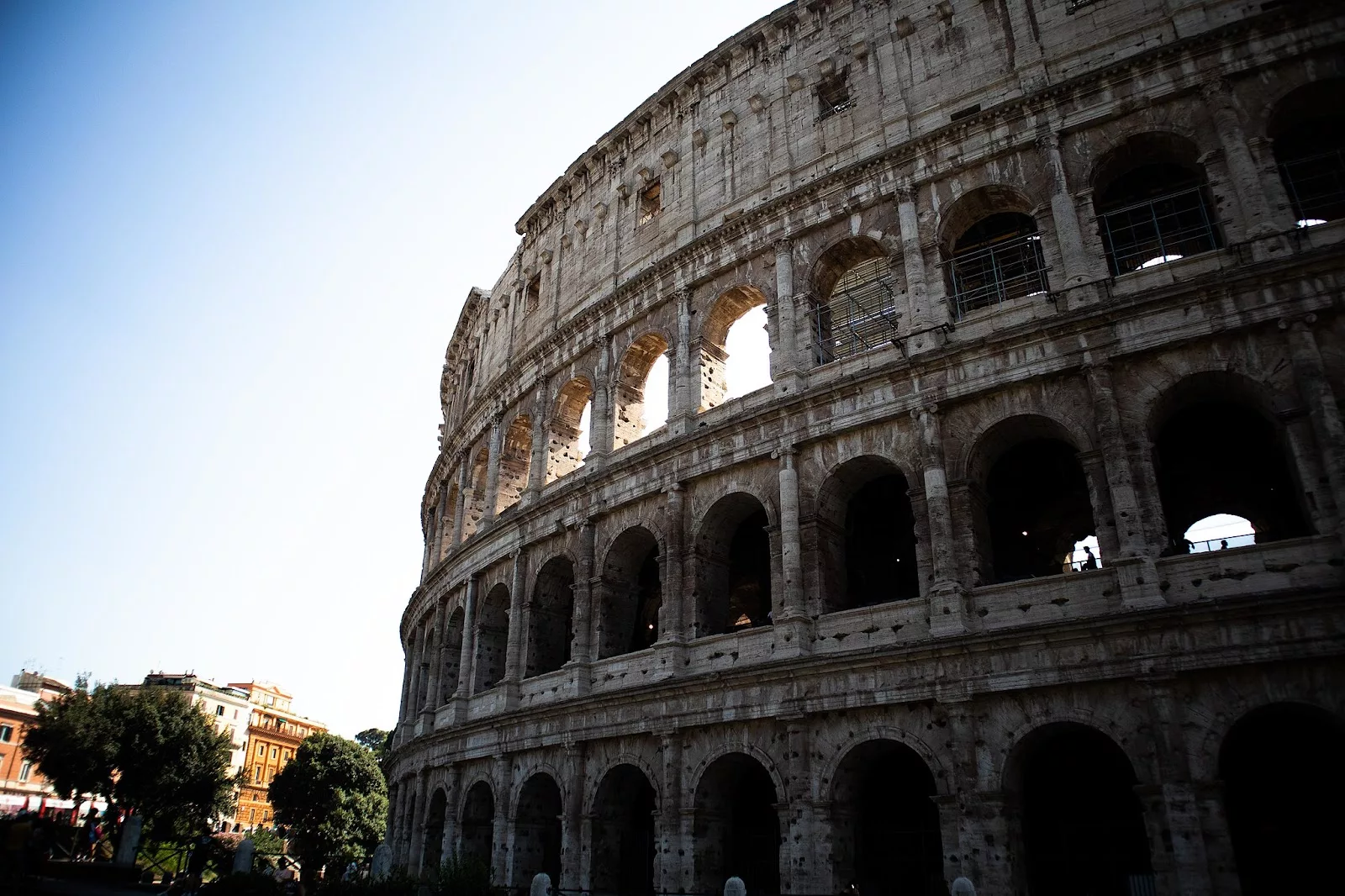 Arkitektur og ingeniørbragder. Romerske keisere. Colosseum.